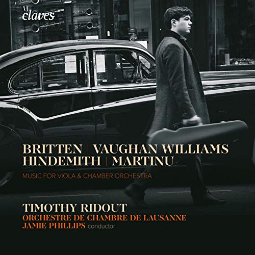 Review of BRITTEN; HINDEMITH; MARTINU; VAUGHAN WILLIAMS Works for Viola and Orchestra